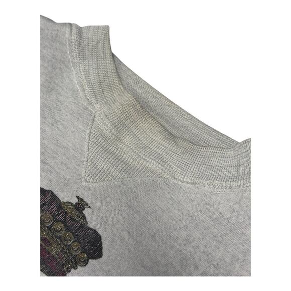 Vintage Ultimate Wear Gray Large University of Minnesota Sweatshirt College - Picture 3 of 8